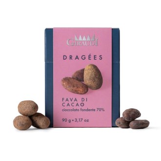 01 Giraudi dragees cioccolato fondente fava di cacao