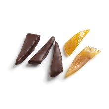 Limone candito ricoperto di cioccolato