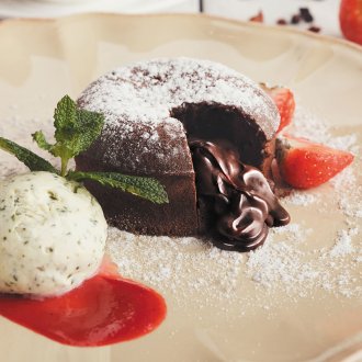 chocolate lava cake