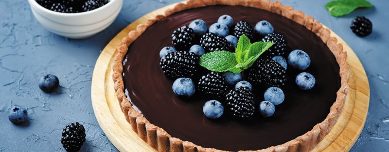 crostata al cioccolato